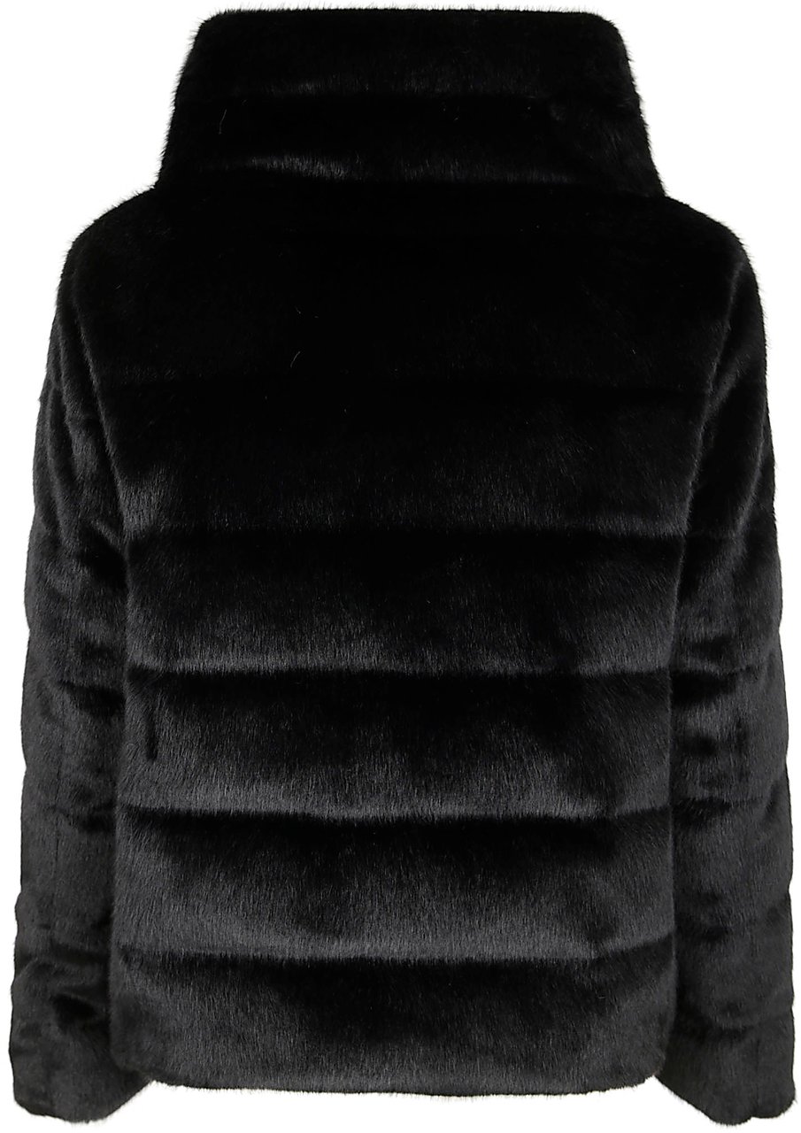 Herno padded jacket Zwart