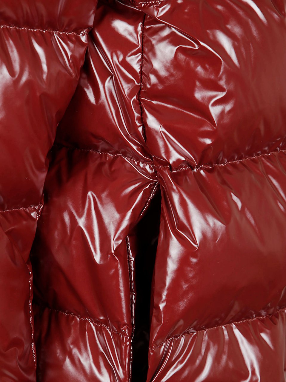 Herno gloss hood down jacket Rood