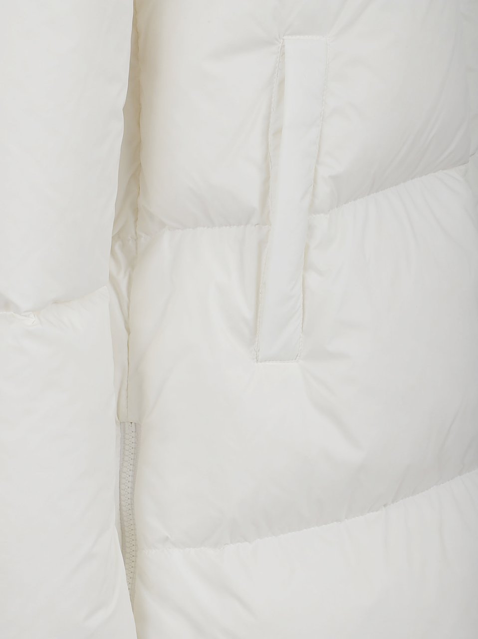 Herno a shape relaxed down jacket Wit