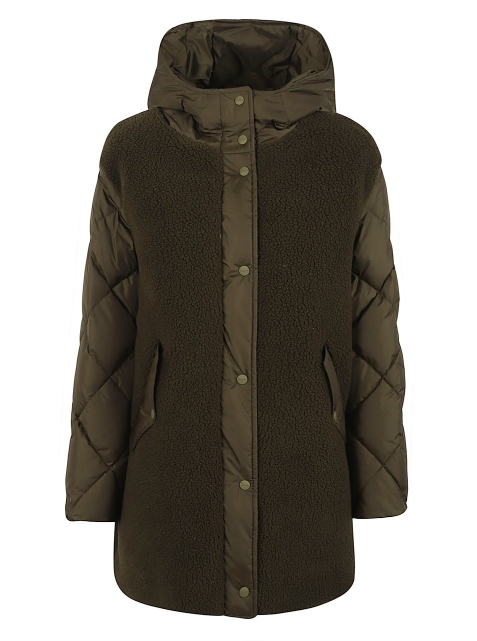 Herno padded jacket Groen