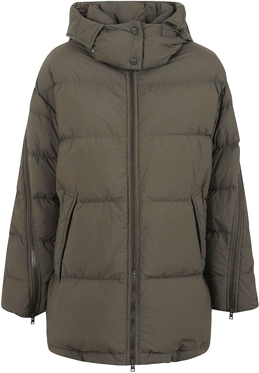 Herno padded jacket Groen