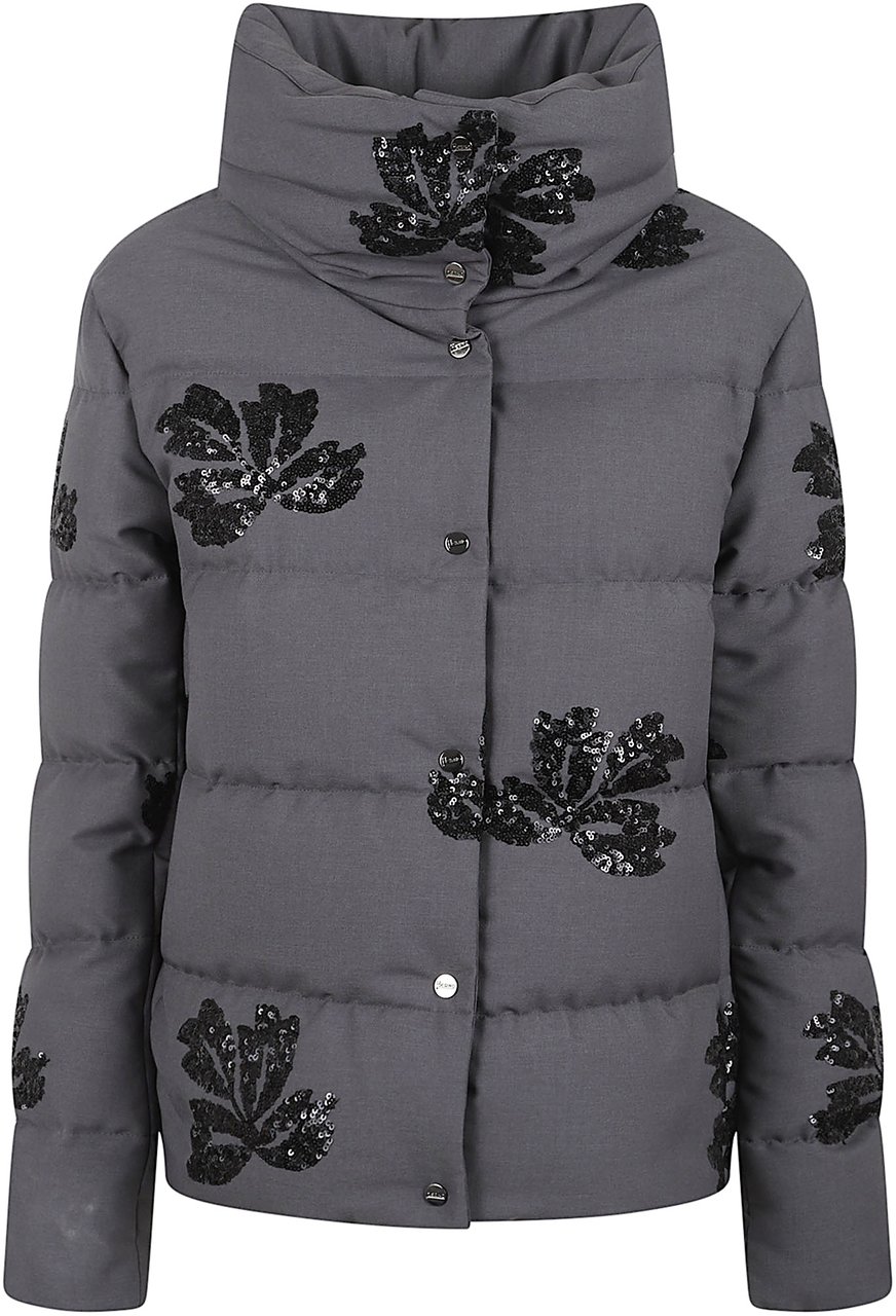 Herno padded jacket Grijs