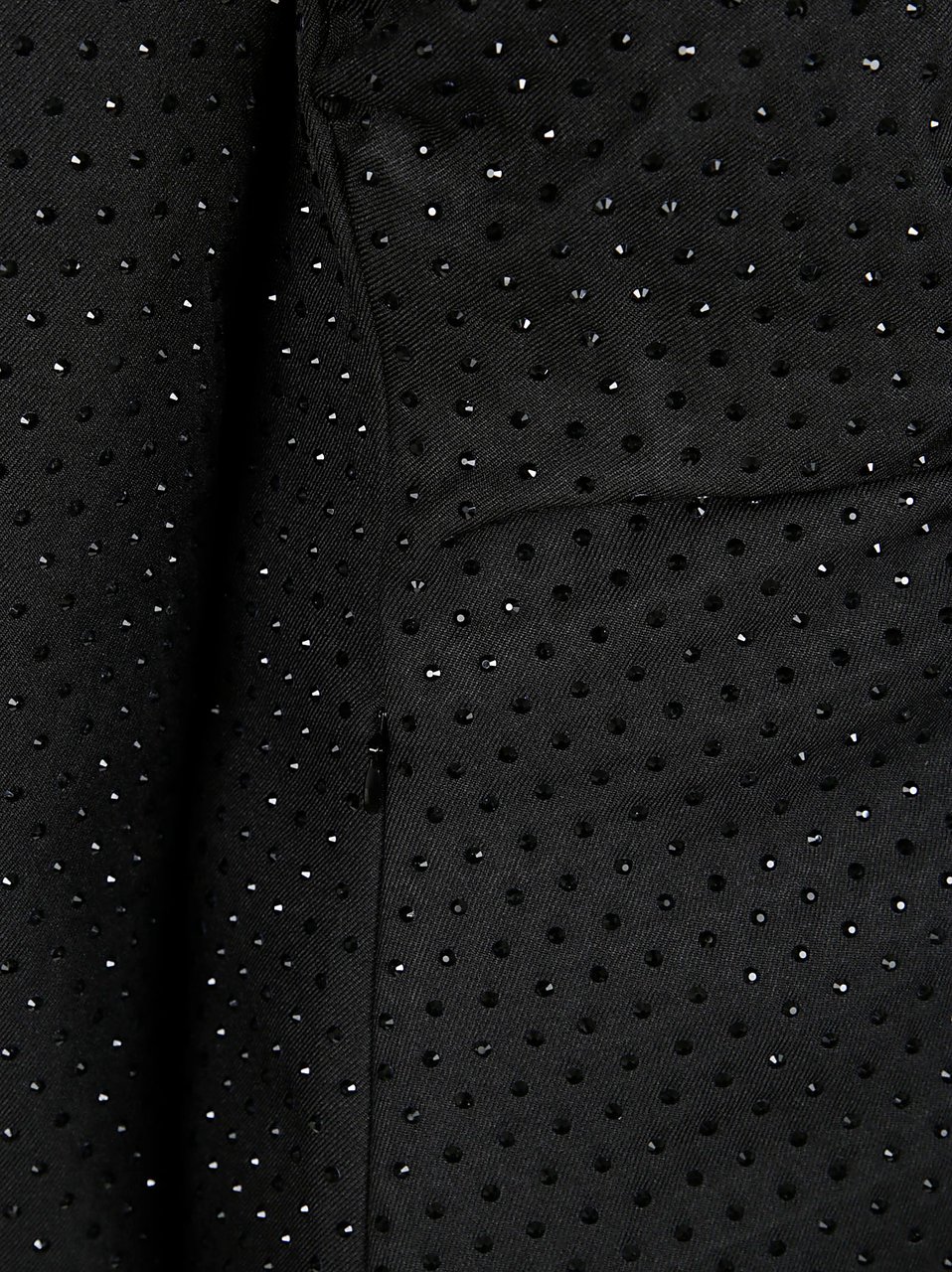 Pinko nita imbottito tela full stras Zwart