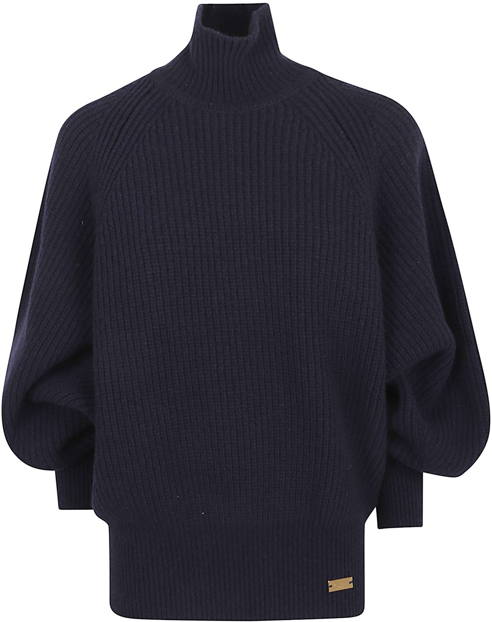 Balmain oversized highneck Blauw