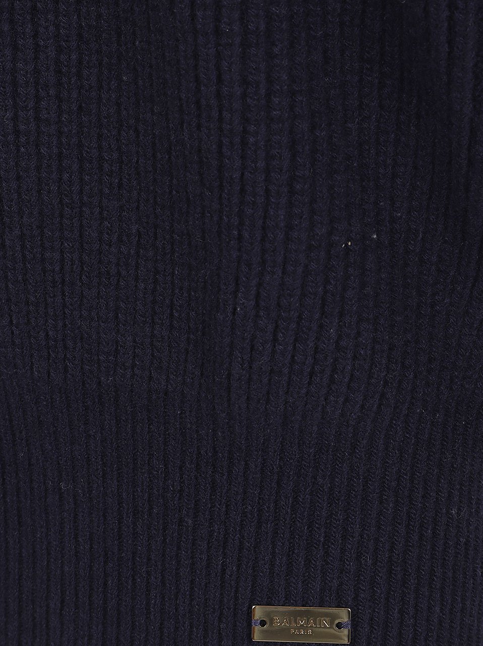 Balmain oversized highneck Blauw