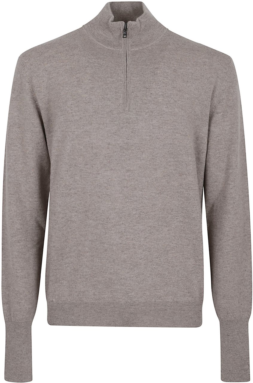 Ballantyne half zip pullover Beige