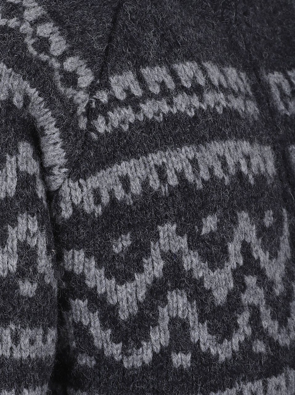 CP Company knitwear cardigan jacquard wool Grijs
