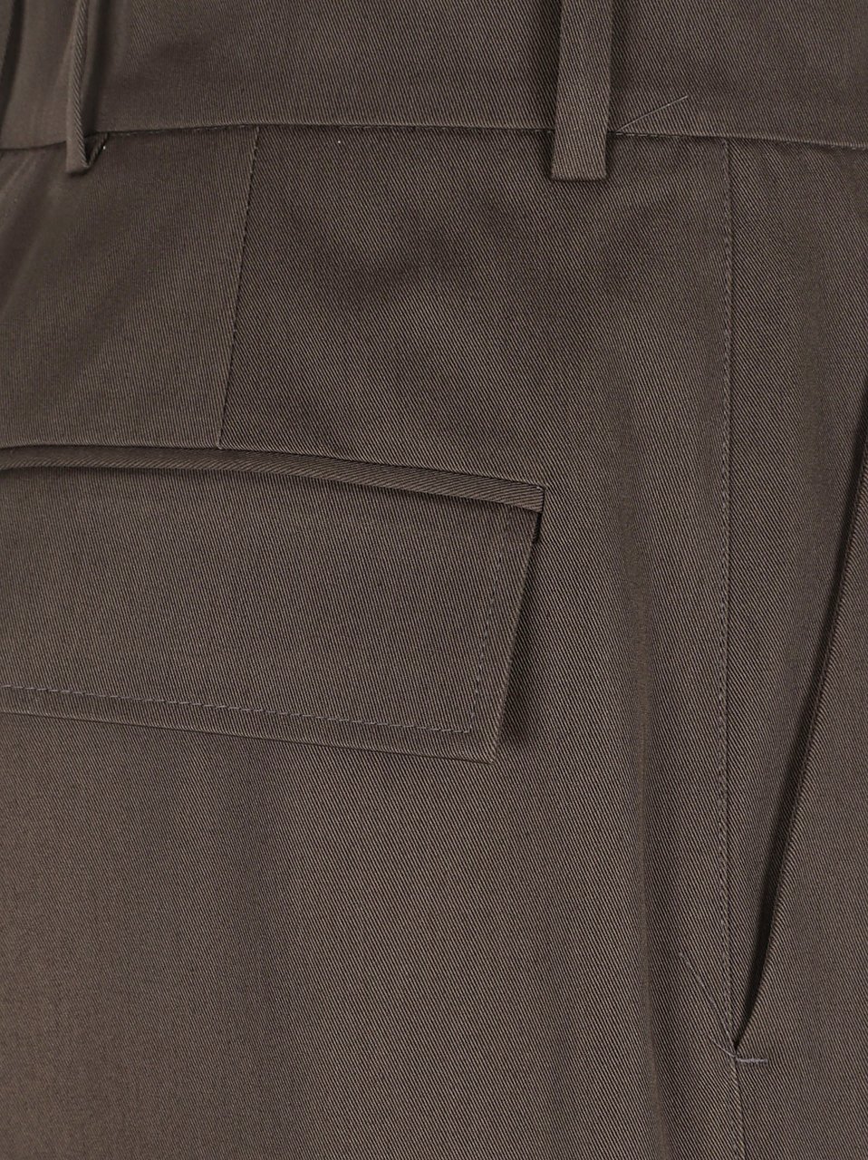P.A.R.O.S.H. pantalone gabardina cotone Bruin