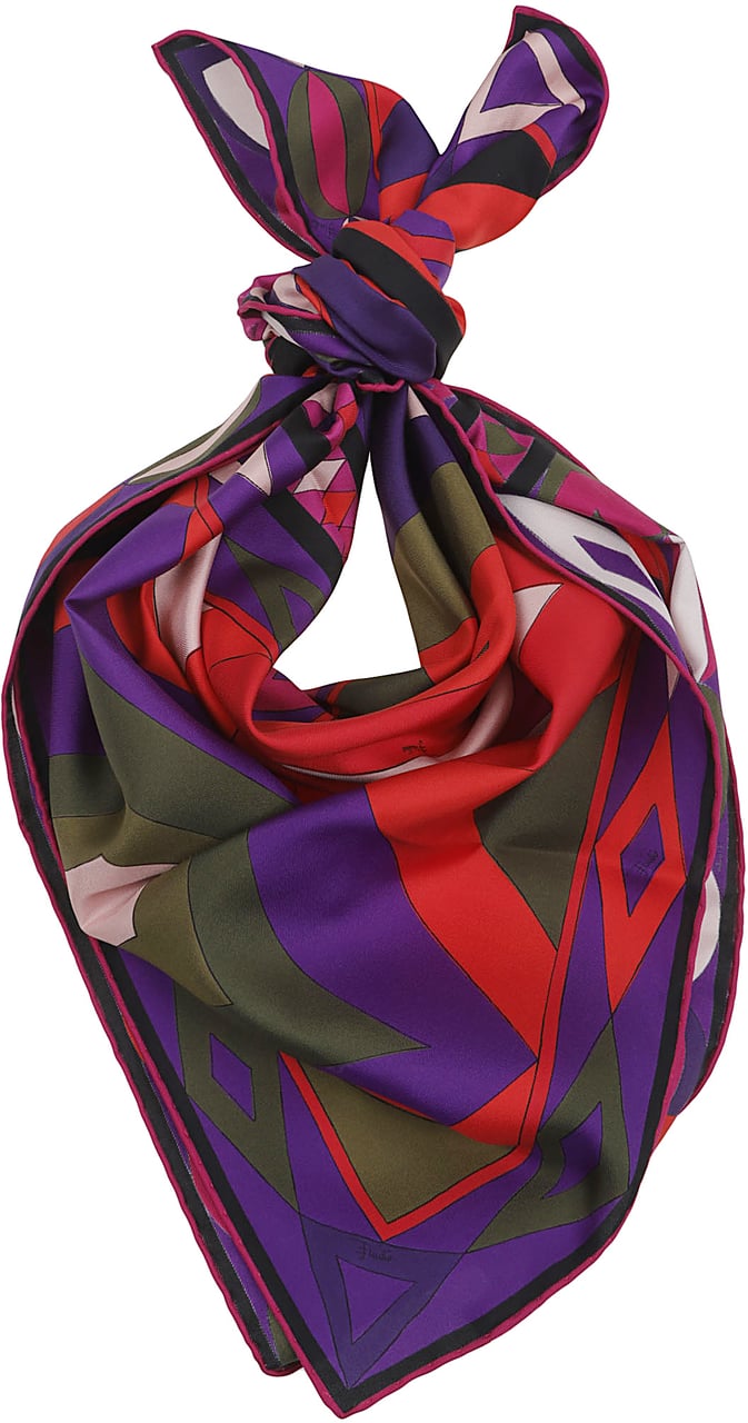 Emilio Pucci foulard silk twill Divers