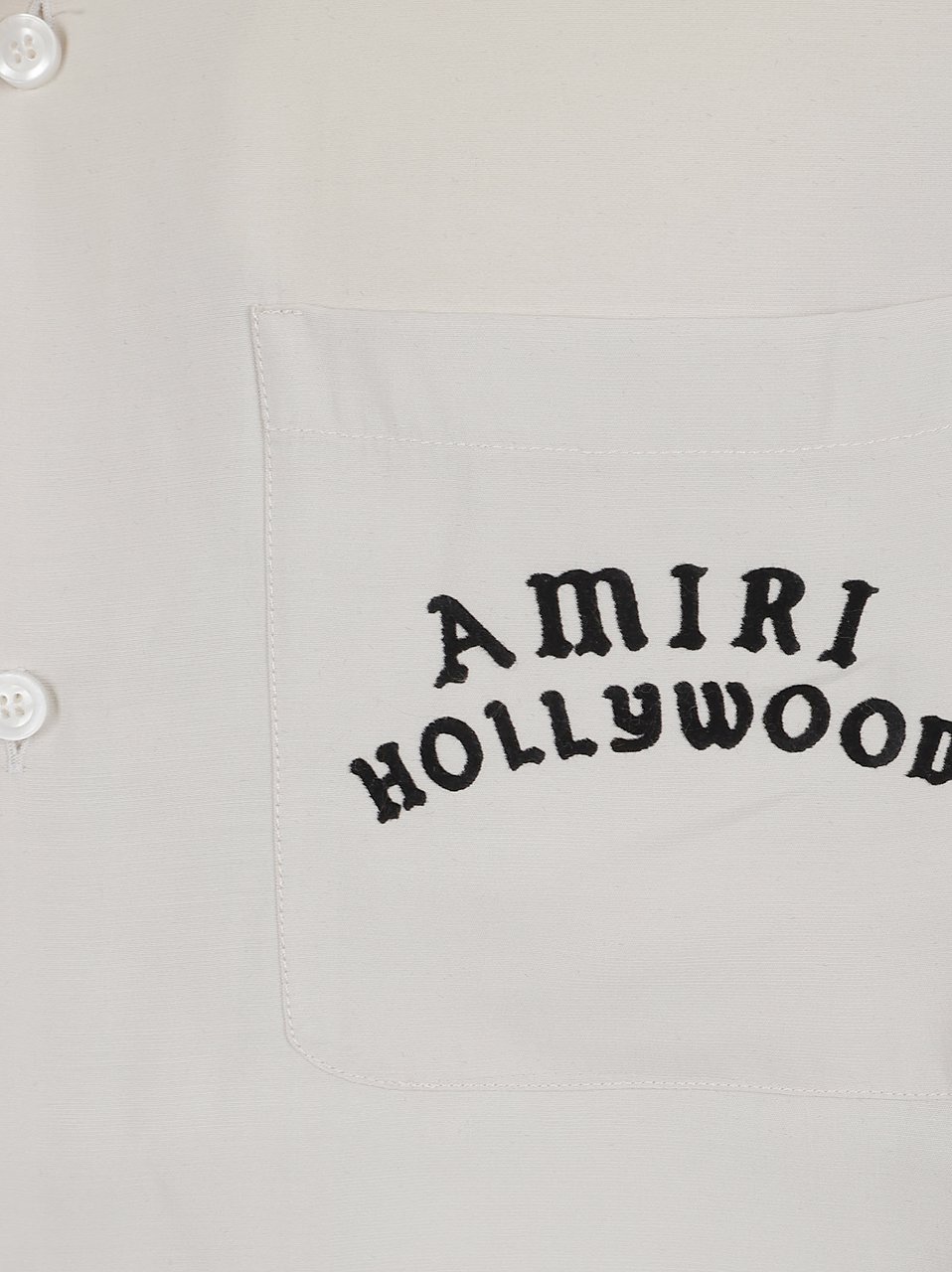 Amiri hollywood bowling shirt Wit