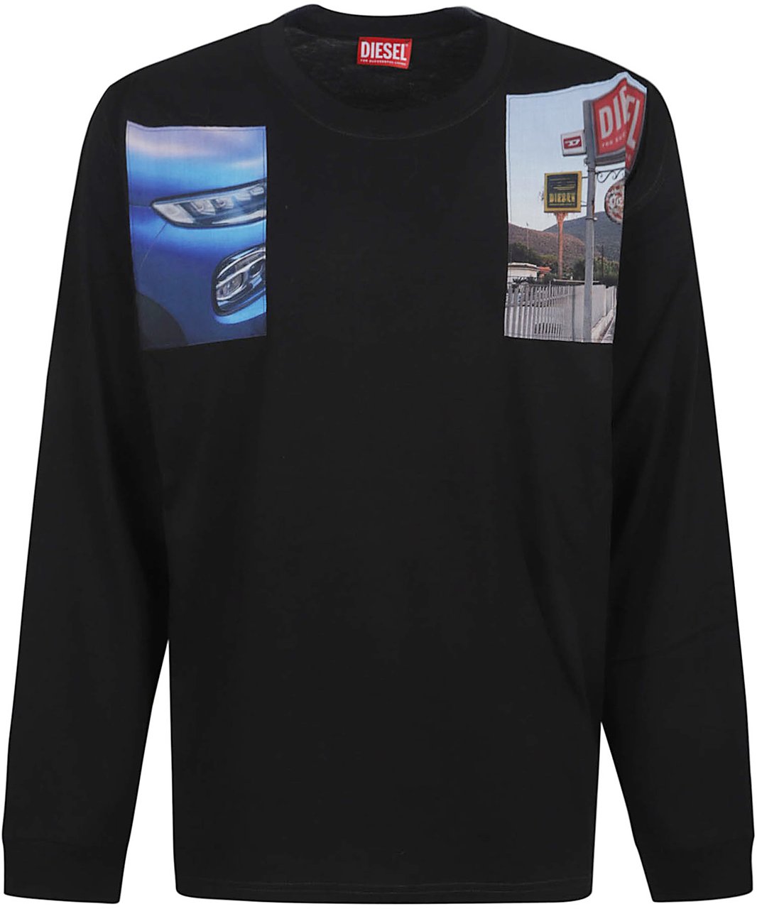 Diesel t shirt Zwart