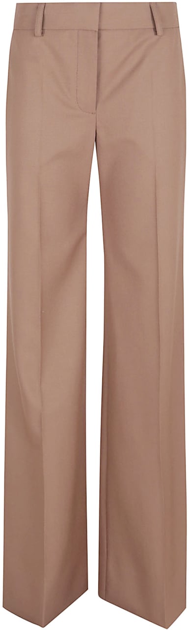 Stella McCartney canvas tailoring flared trouser Roze