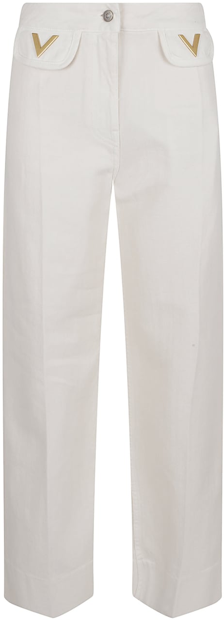 Valentino Garavani denim avorio Wit