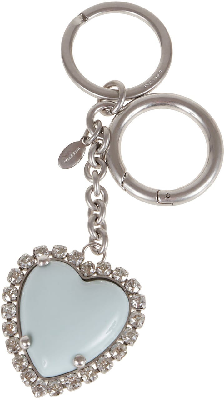 Valentino Garavani key ring vlogo signature Blauw