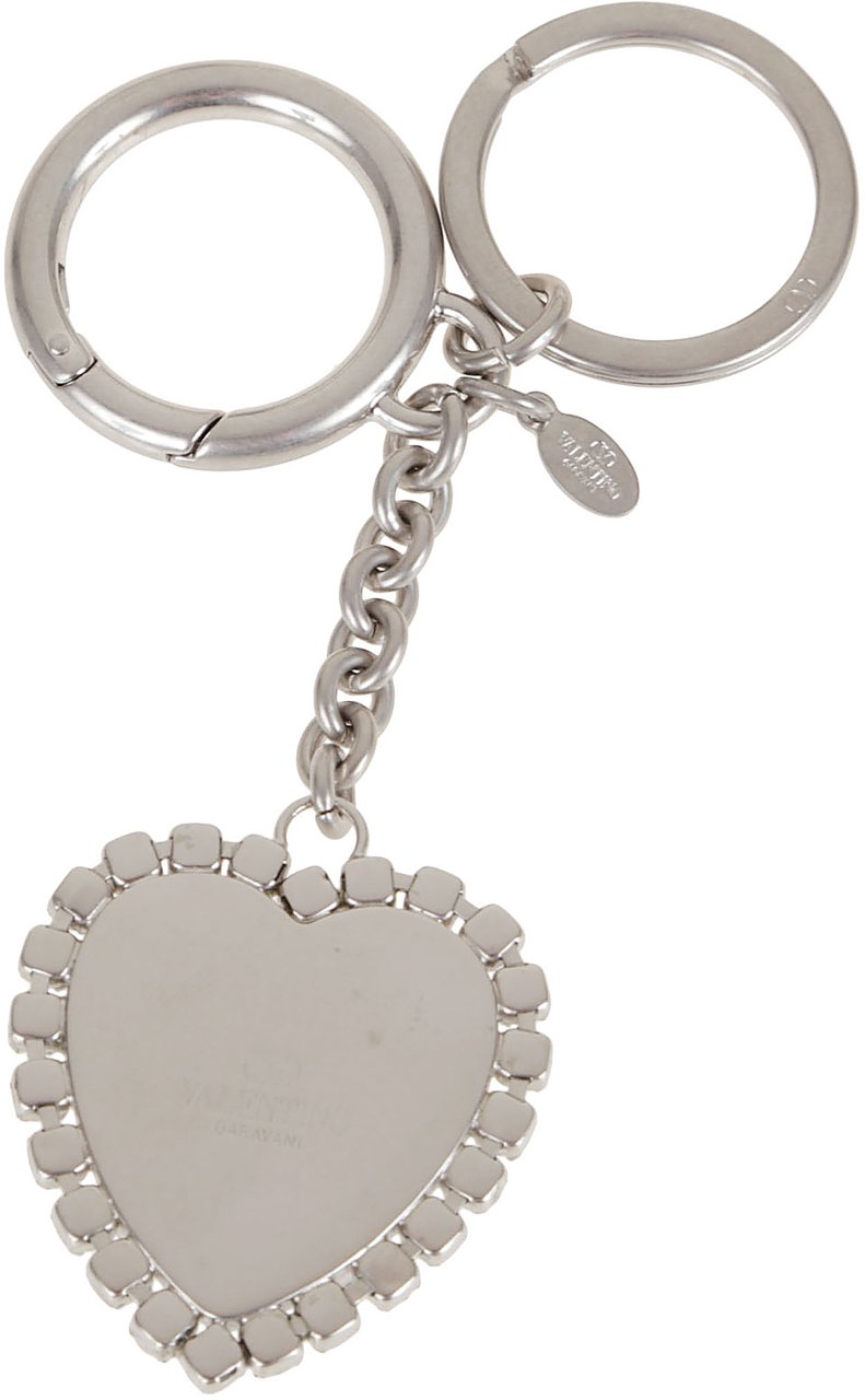 Valentino Garavani key ring vlogo signature Blauw