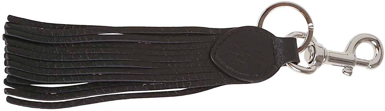 Valentino Garavani key ring vlogo signature Zwart