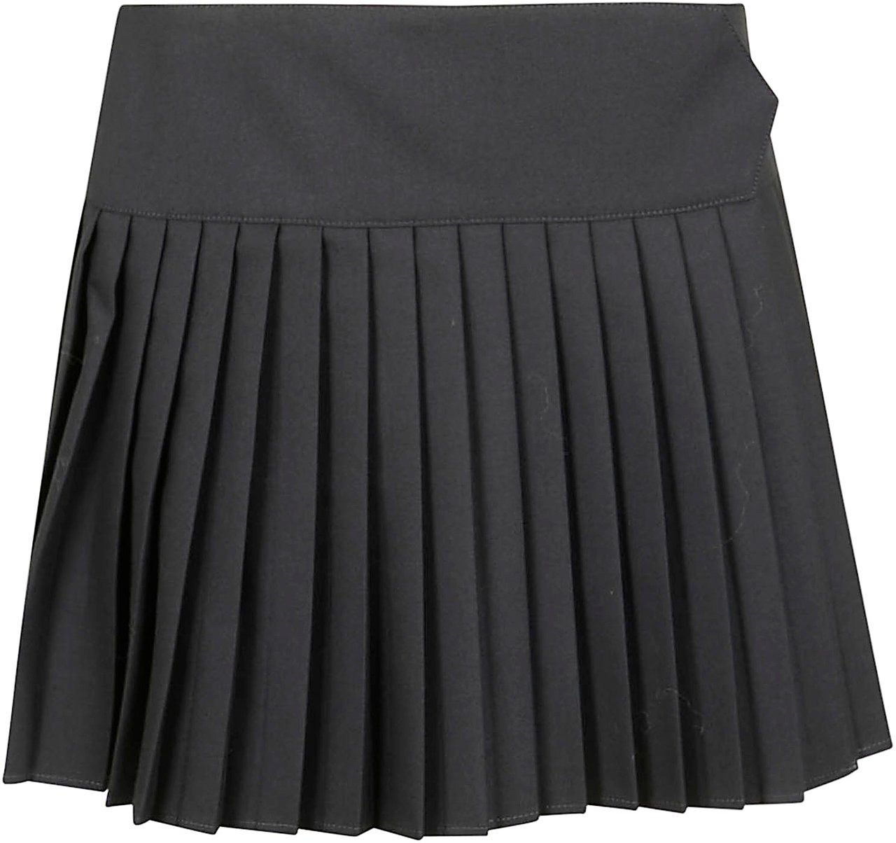 OFF-WHITE wo gab big bookish pleated sk Zwart