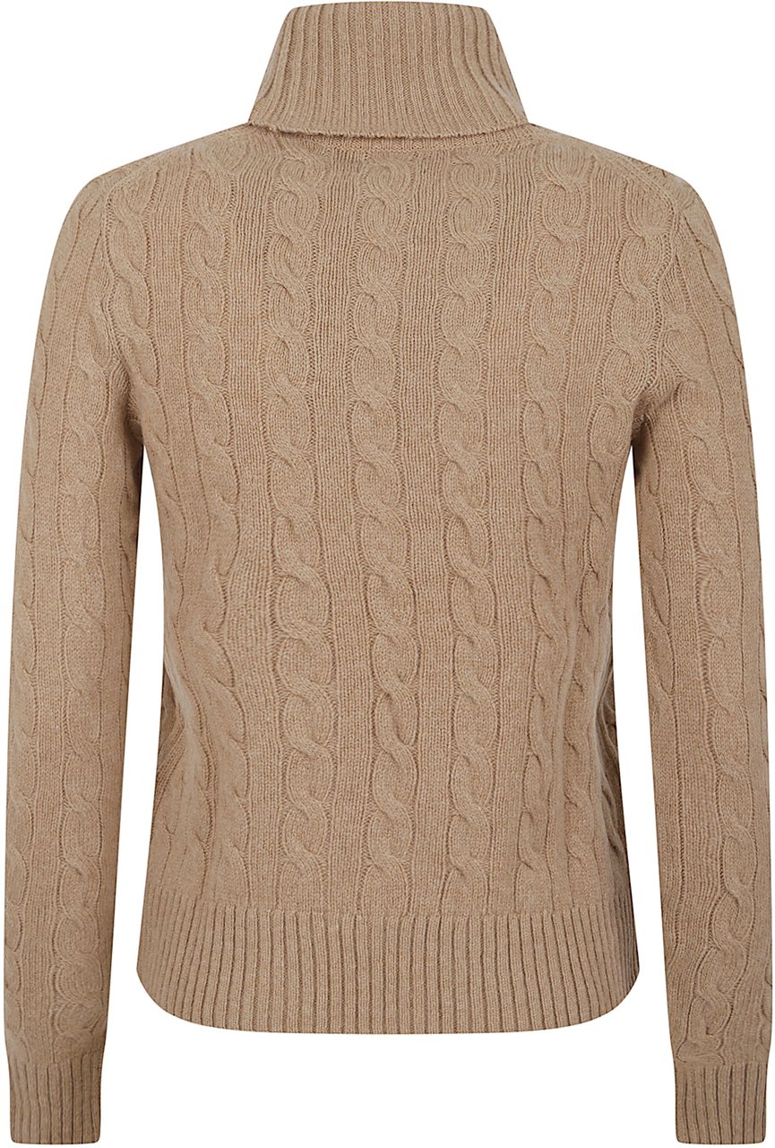 Ralph Lauren ls tn long sleeve pullover Beige