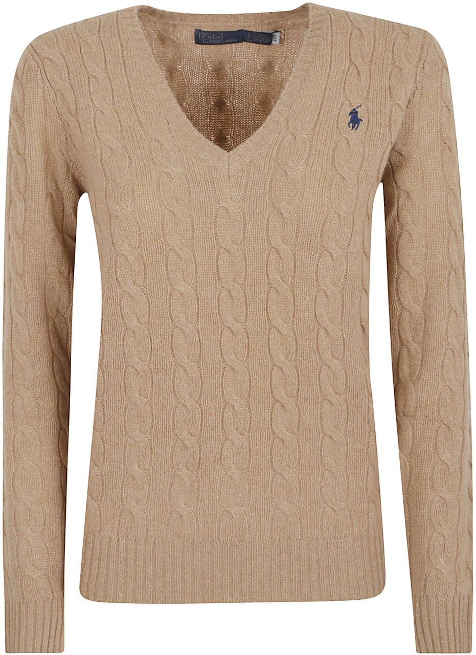 Ralph Lauren kimberly long sleeve pullover Beige