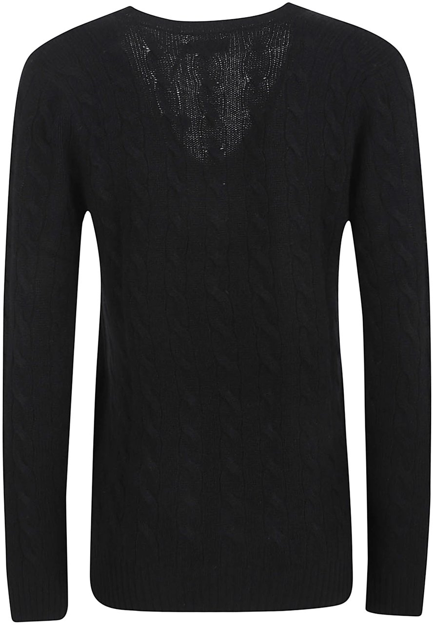 Ralph Lauren kimberly long sleeve pullover Zwart