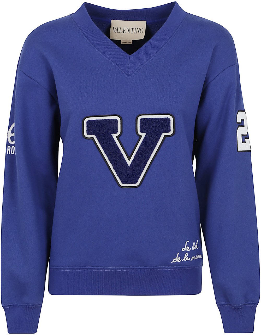 Valentino Garavani jersey felpa Blauw