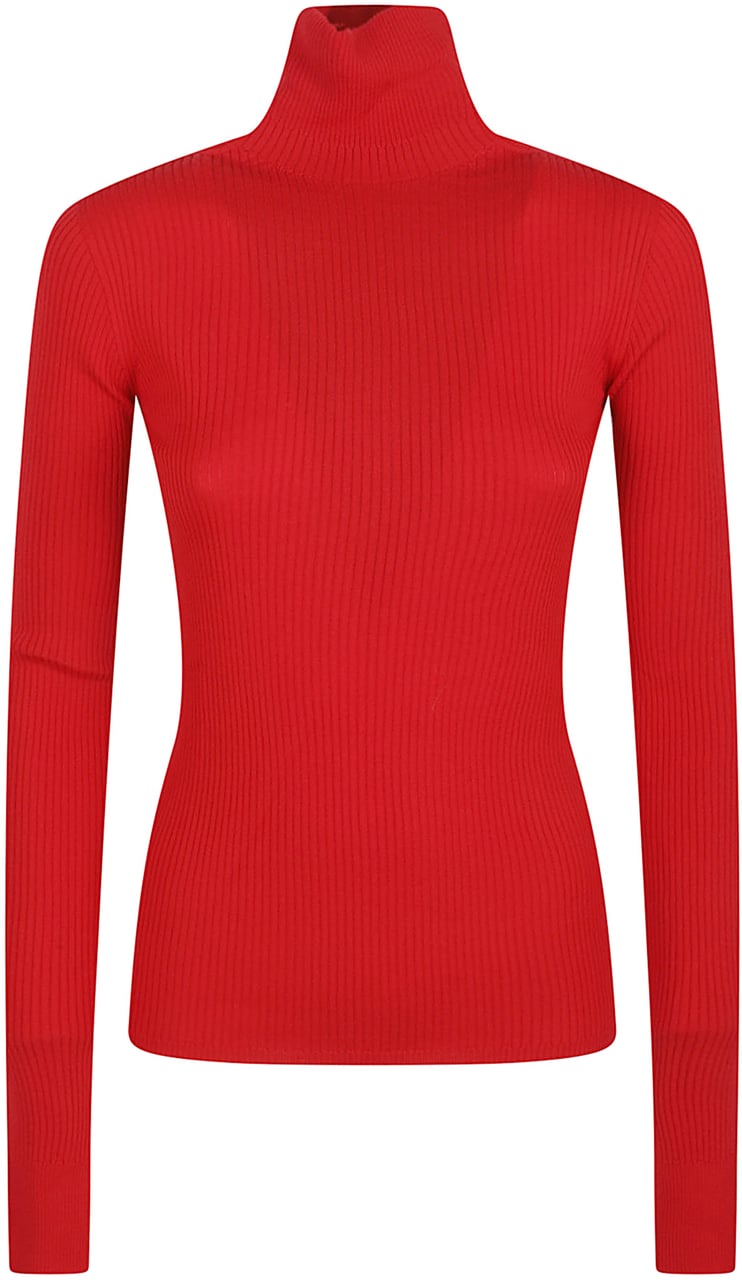 Max Mara niagara maglia canottiera top Rood