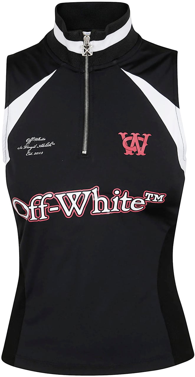 OFF-WHITE tech jer serena top Zwart