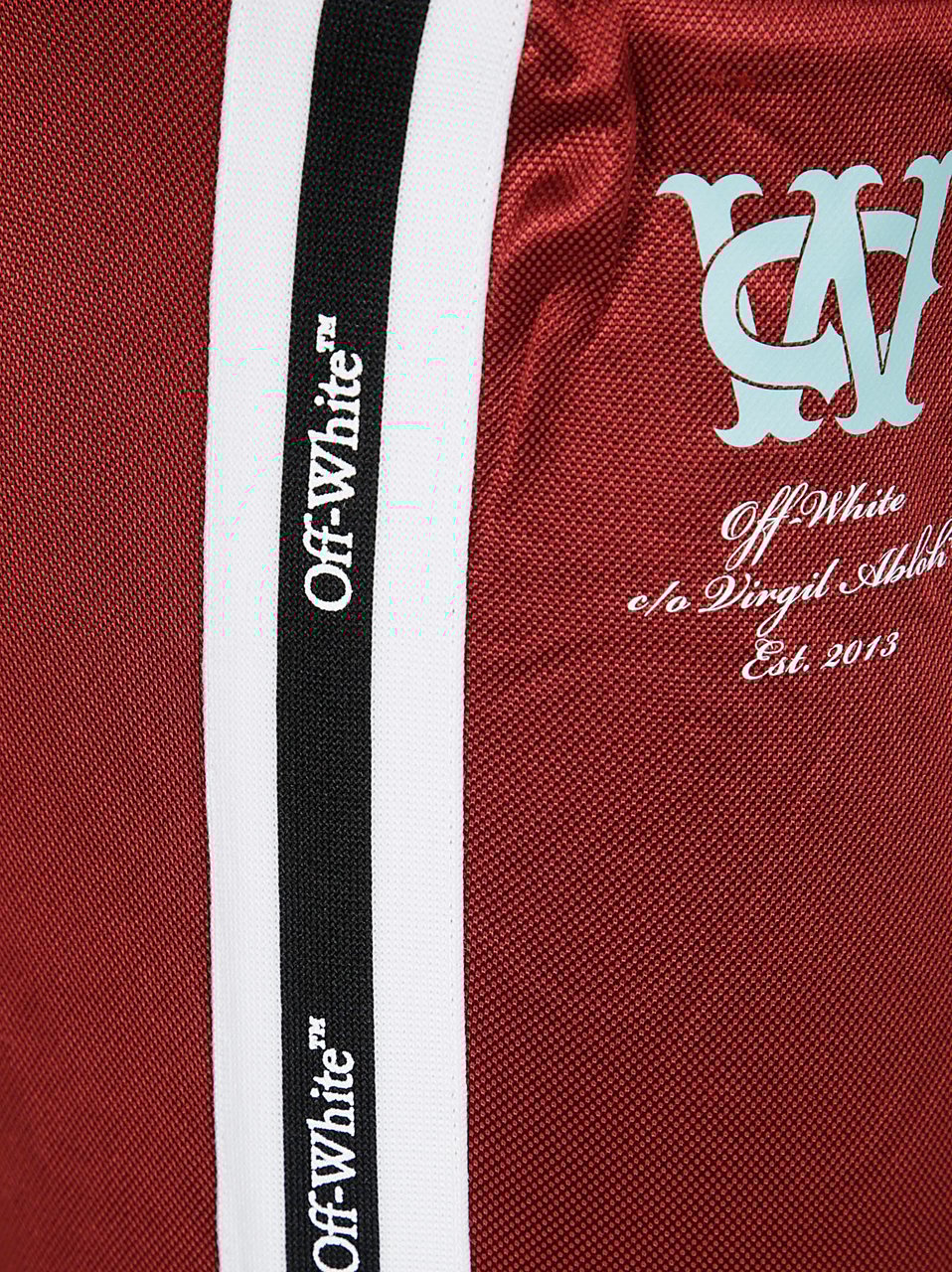 OFF-WHITE track serena slim pants Rood