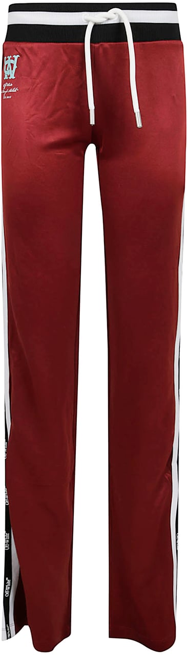 OFF-WHITE track serena slim pants Rood