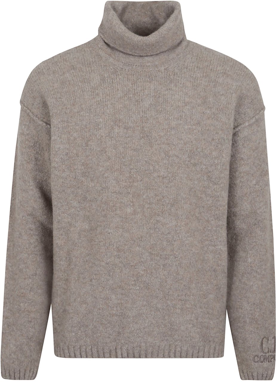 CP Company turtle neck merino extrafine Groen