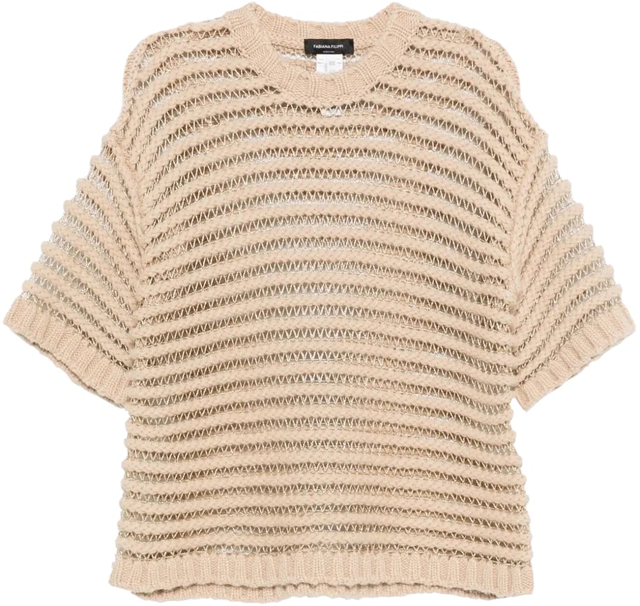 Fabiana Filippi Sweaters Beige Beige