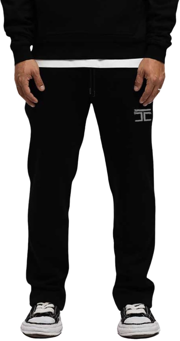JORCUSTOM Jorcustom Artist Fleece Straight Jogger Zwart