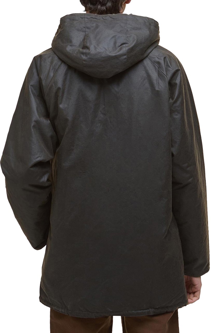 Barbour BARBOUR BEDALE WAX OLIVE PARKA Groen