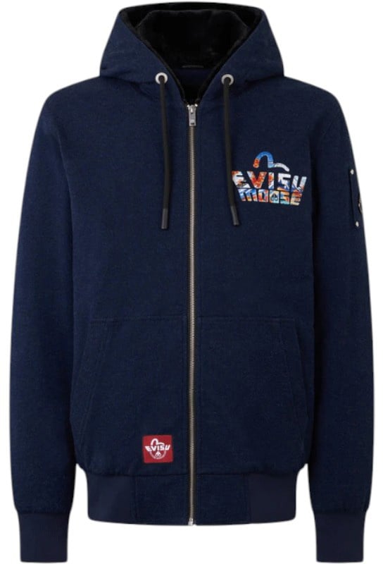 Moose Knuckles Evisu X Moose Classic Bunny Blue Ch Blauw