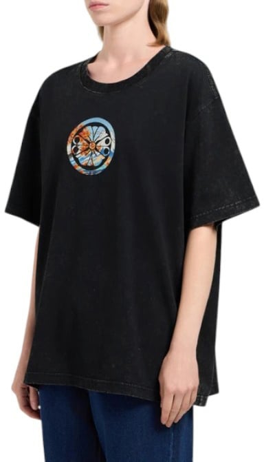 Moose Knuckles Evisu X Moose S/S Tee Black Zwart