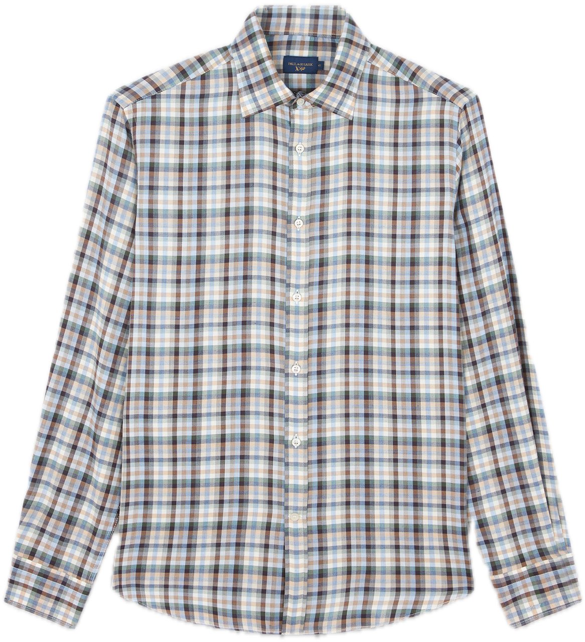 Paul & Shark X-soft shirt Bruin