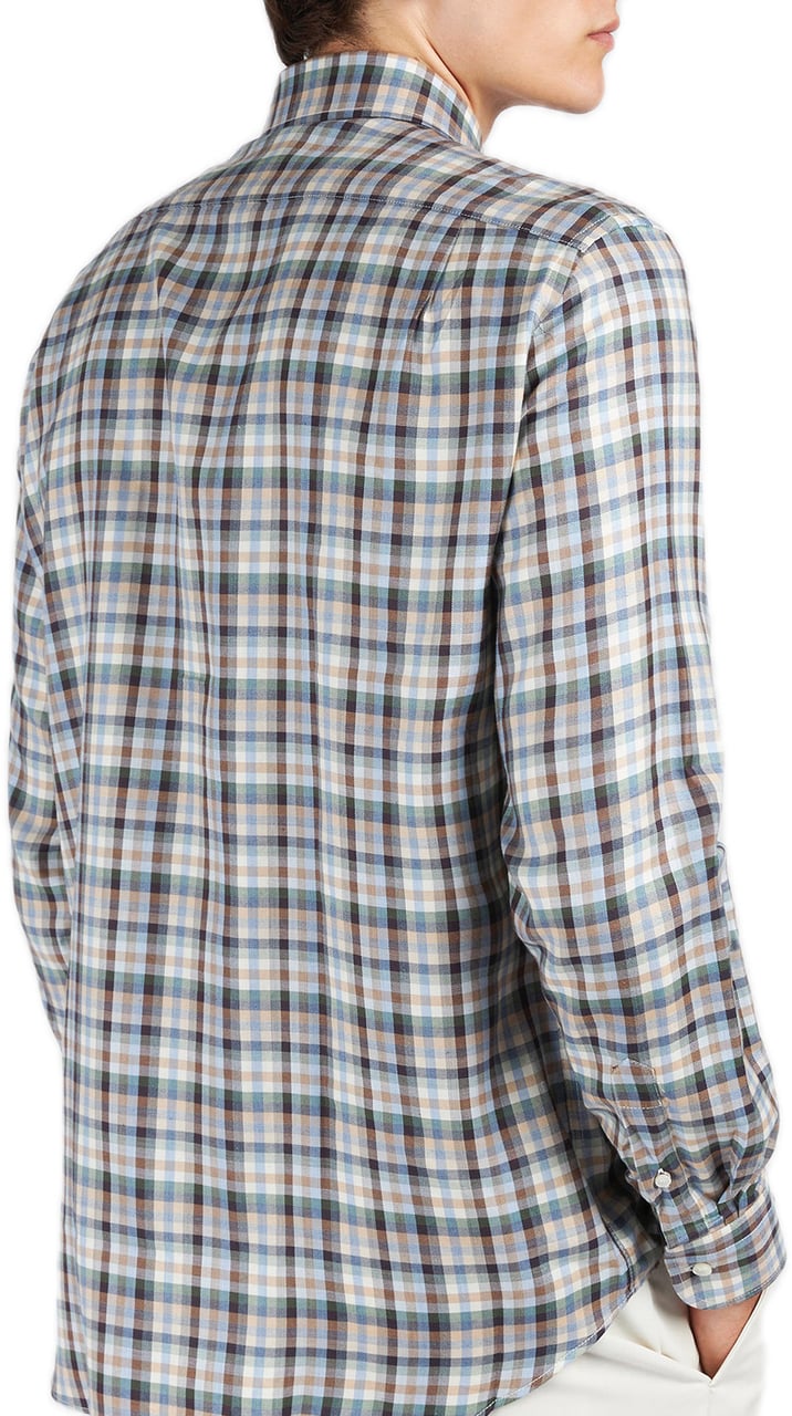 Paul & Shark X-soft shirt Bruin