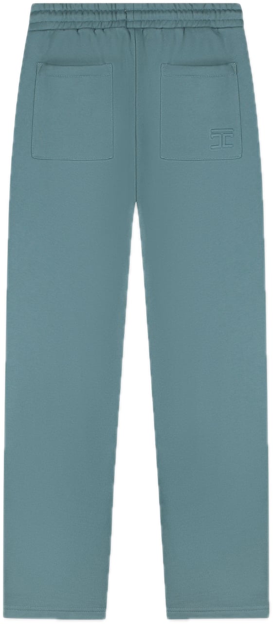 JORCUSTOM Fleece Jogger Handscript Ocean Blue Blauw
