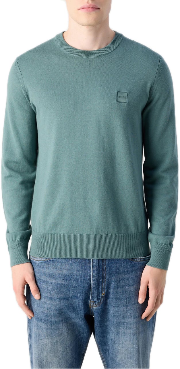Boss Pullover Kanovano Groen