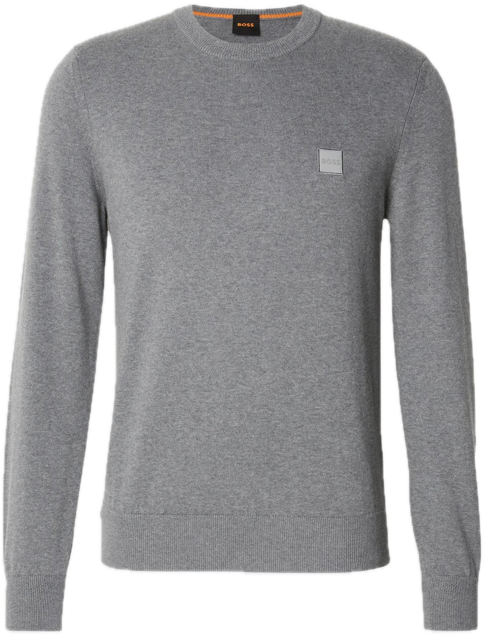 Boss Pullover Kanovano Silver Grijs