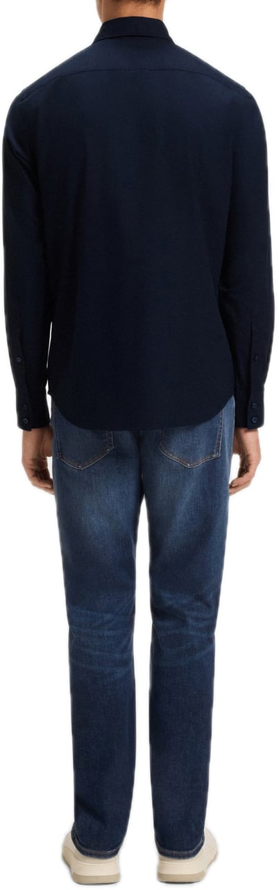 Boss Overhemd Regular Fit Blauw