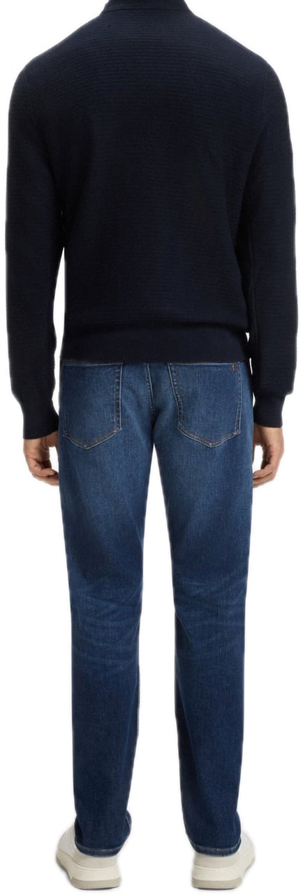 Boss Trui voor ruiters van katoen Blauw