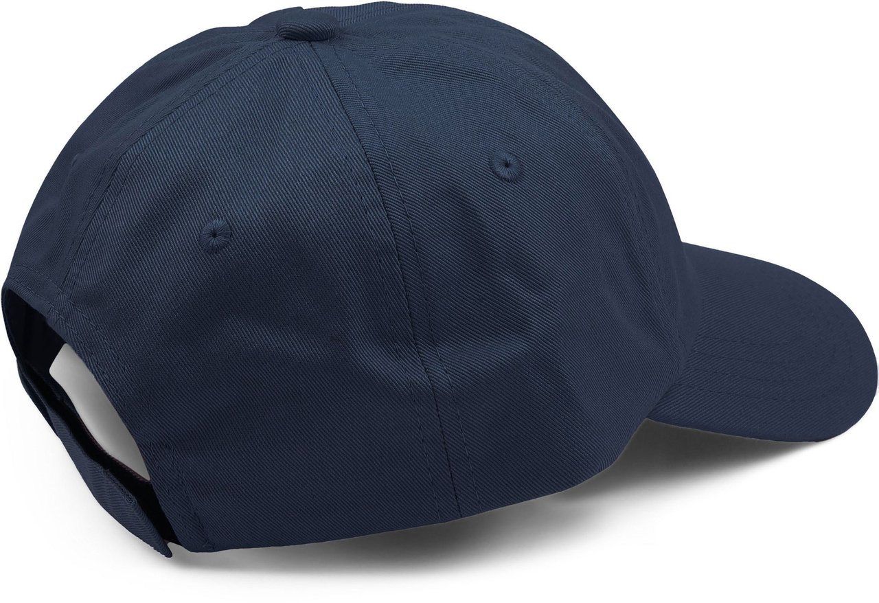 Boss Pet van katoenen twill Blauw