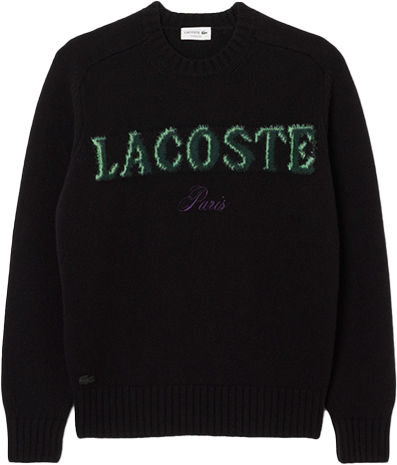 Lacoste Heren Trui Zwart