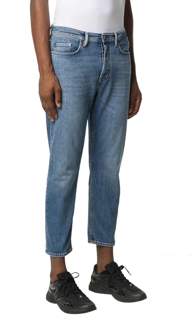 Acne Studios Slim Fit River Jeans Blauw
