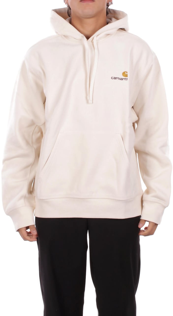 Carhartt Wip American Script Ivory Hoodie Beige Beige