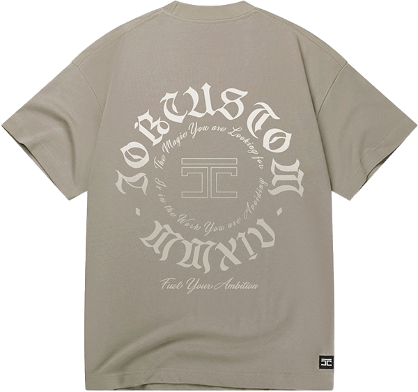 JORCUSTOM Jorcustom Ambition Loose Fit T-Shirt Beige