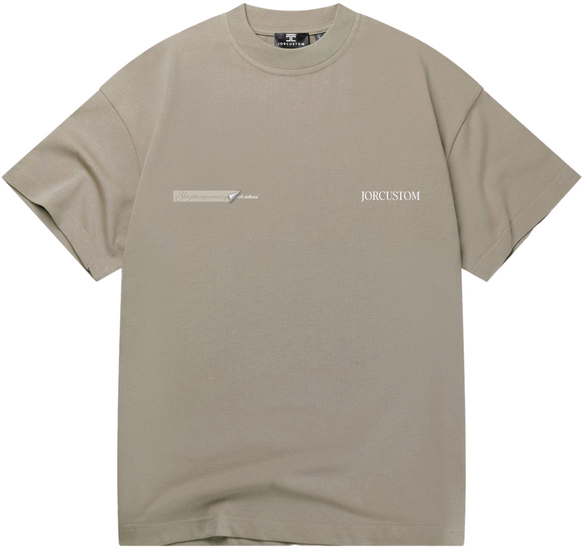 JORCUSTOM Angel2 0 Loose Fit T-Shirt Beige