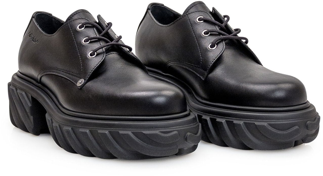 OFF-WHITE Off-White Flat shoes Black Zwart