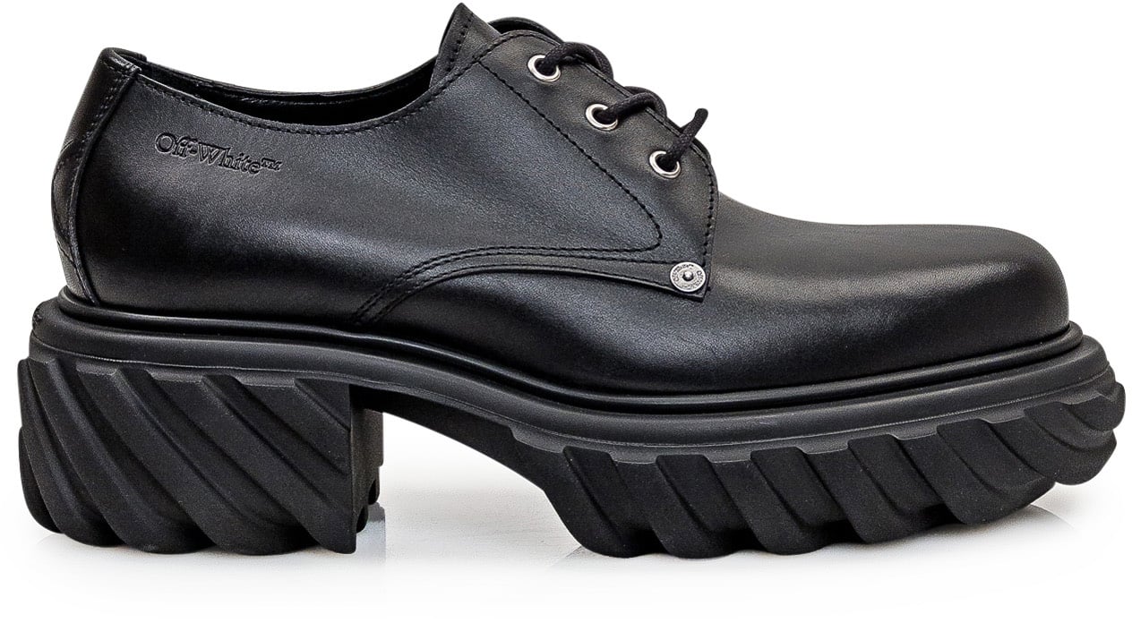 OFF-WHITE Off-White Flat shoes Black Zwart